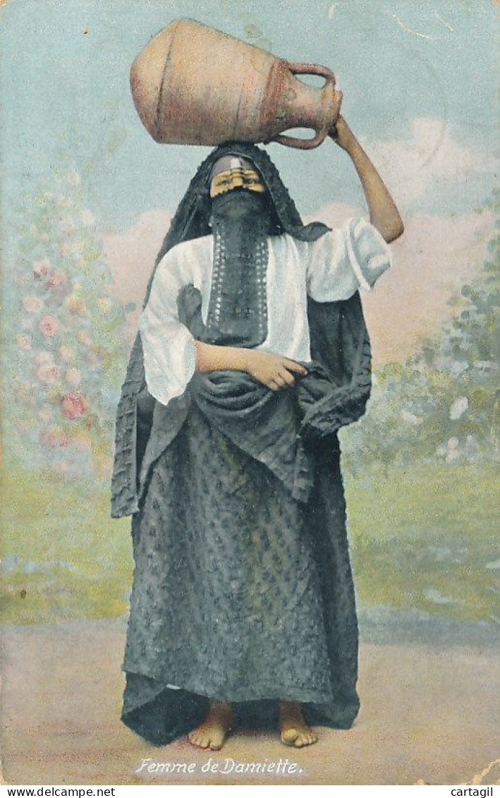 CPA -14772-Egypte- Femme de Damiette Livraison offerte sous condition ( voir conditions de vente)