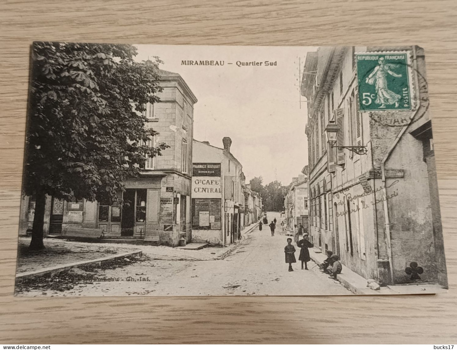 CPA 17 - Mirambeau - quartier Sud