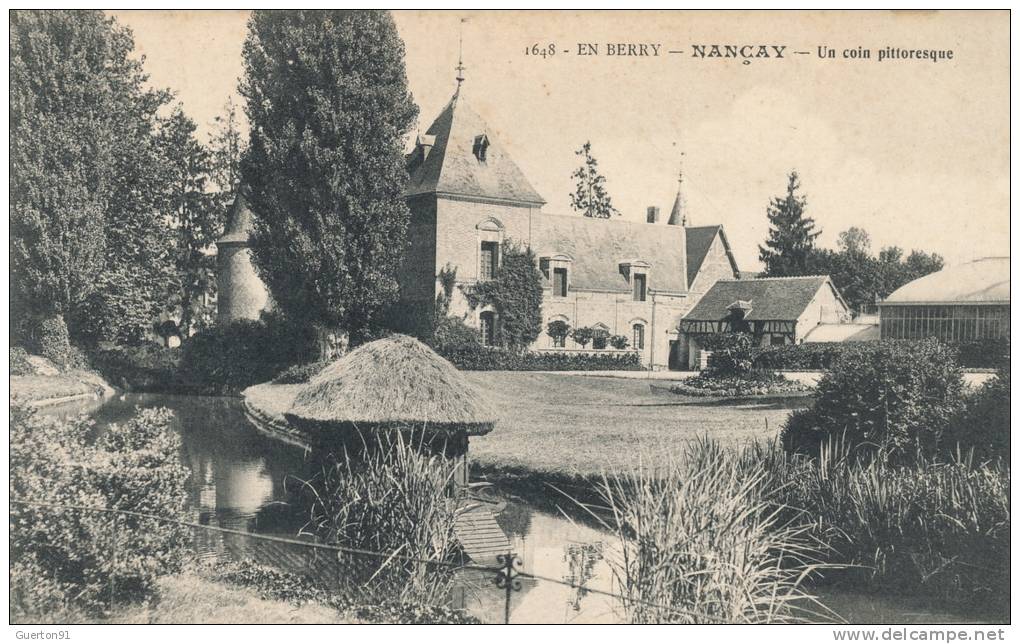 ( CPA 18 )  NANÇAY  /  Un coin pittoresque  -