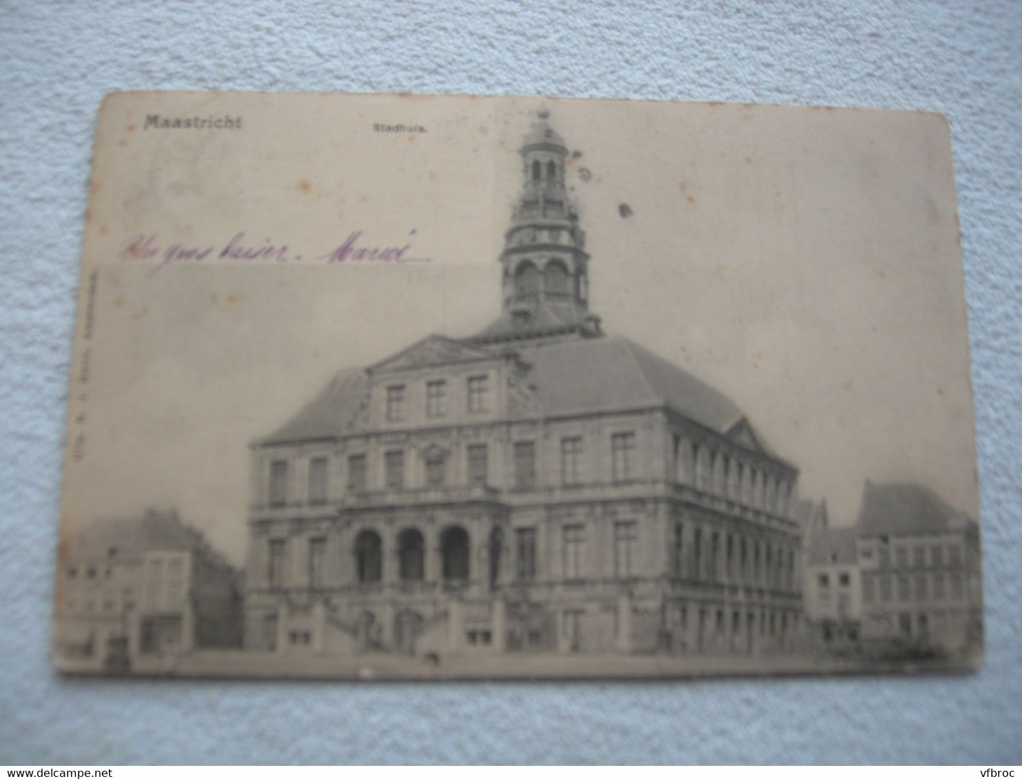 Cpa 1903, Maastricht, Stadhuis, Pays Bas