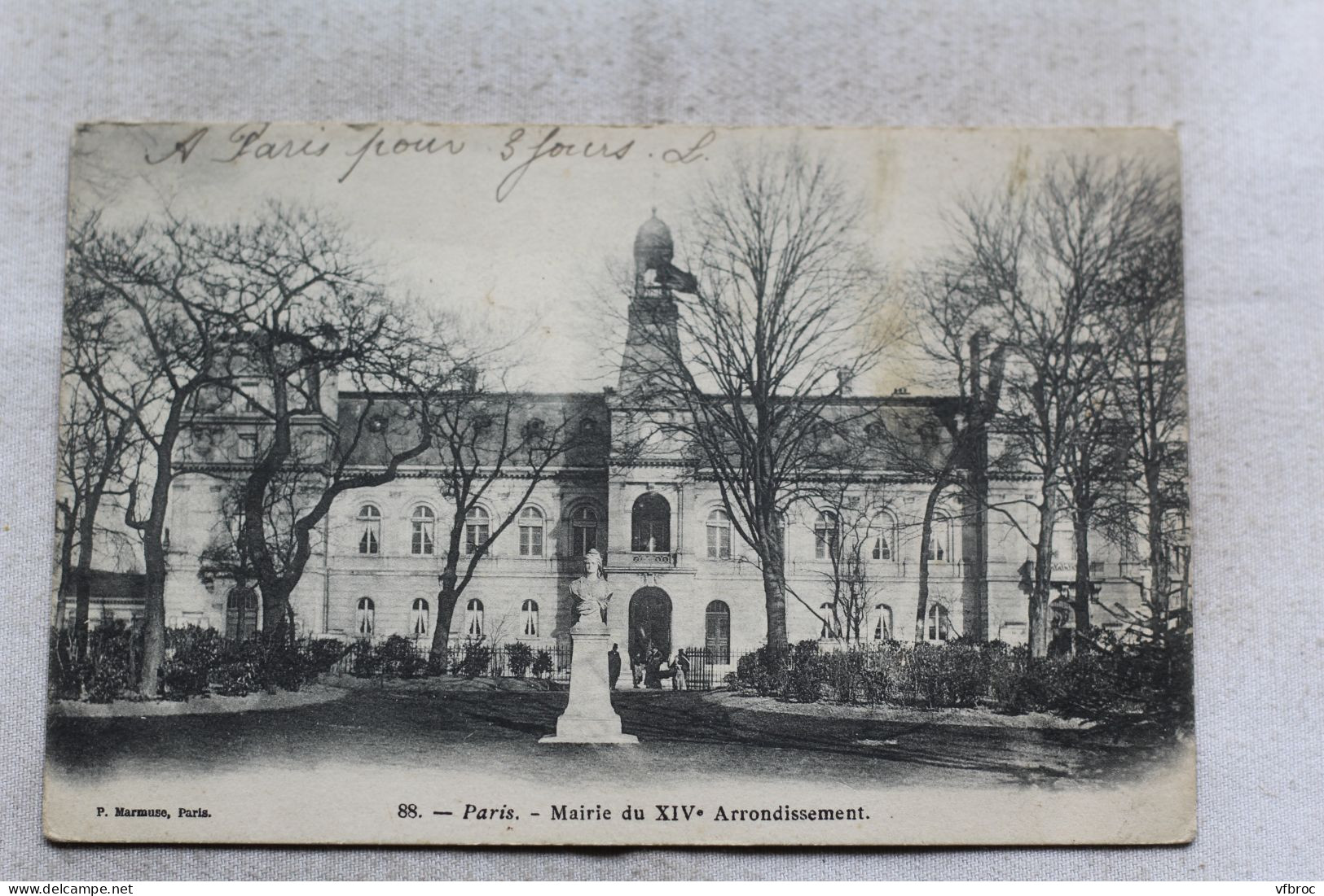 Cpa 1903, Paris, mairie du XIV ème arrondissement, 14ème