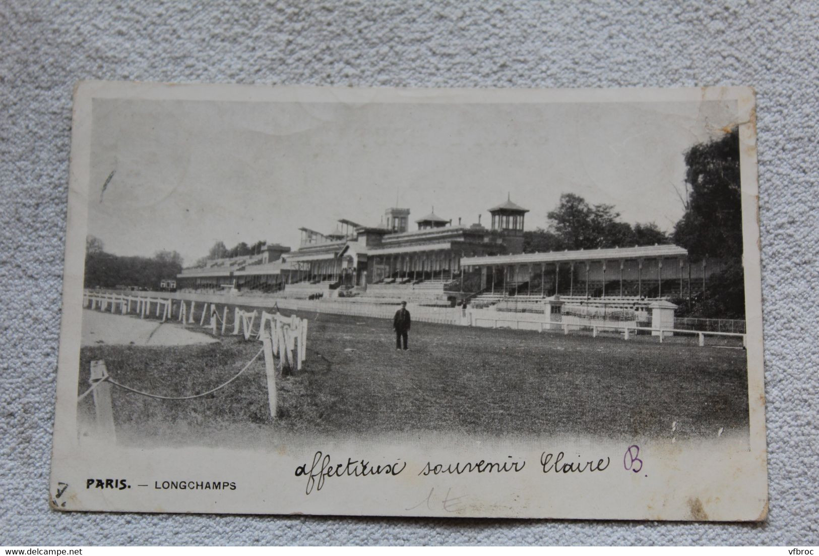 Cpa 1904, Longchamps, Paris 75, 16ème