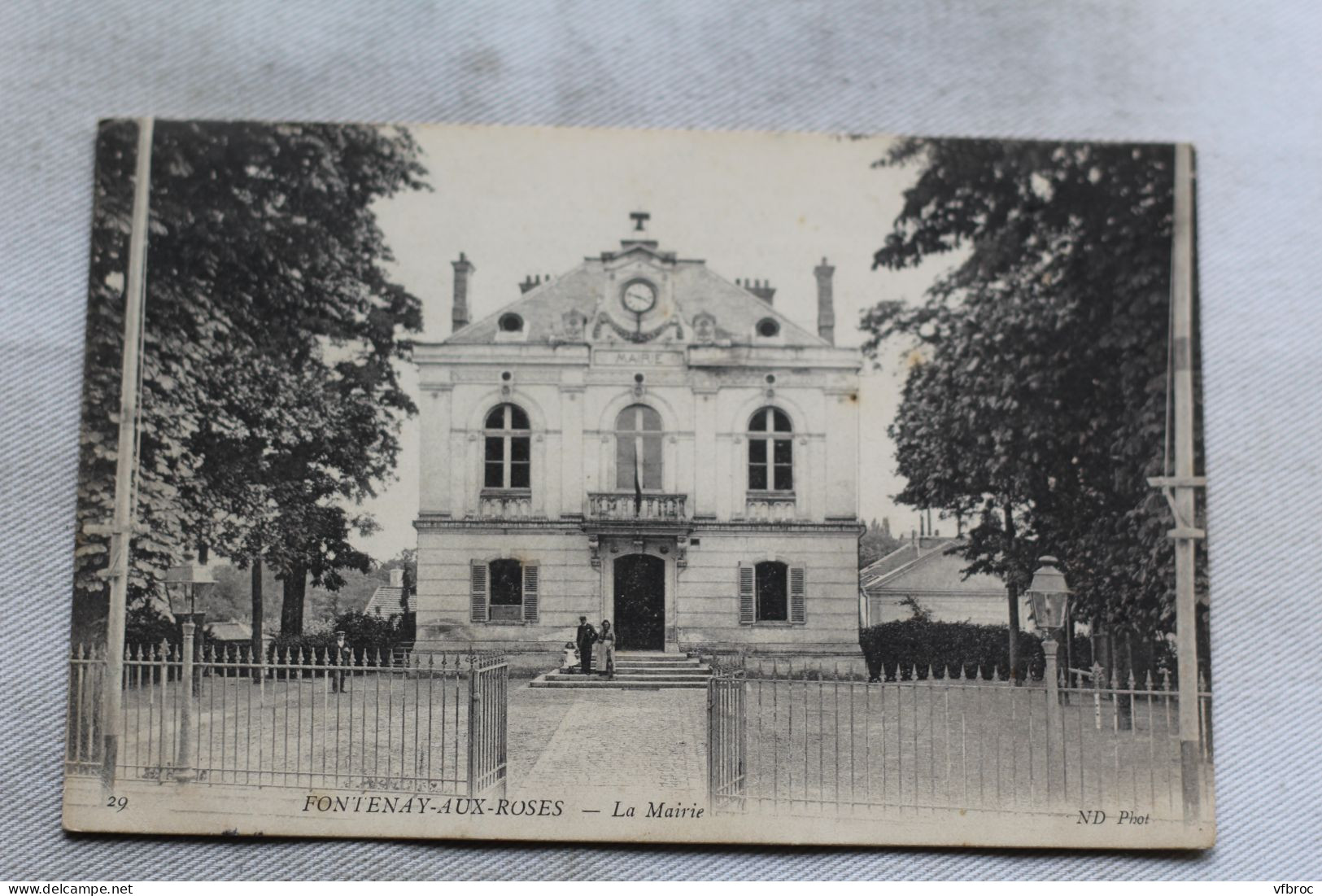Cpa 1905, Fontenay aux Roses, la mairie, Hauts de Seine 92