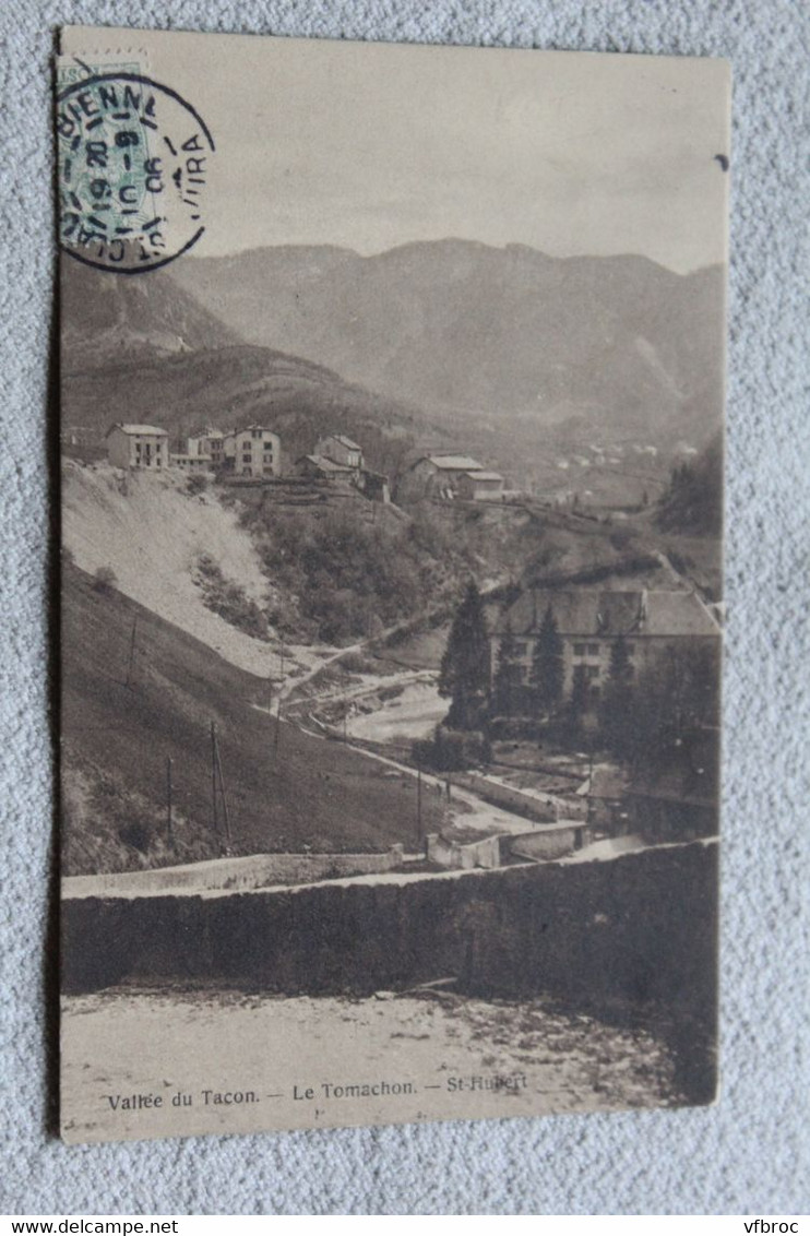 Cpa 1906, Vallée du Tacon, le Tomachon, saint Hubert, Jura 39