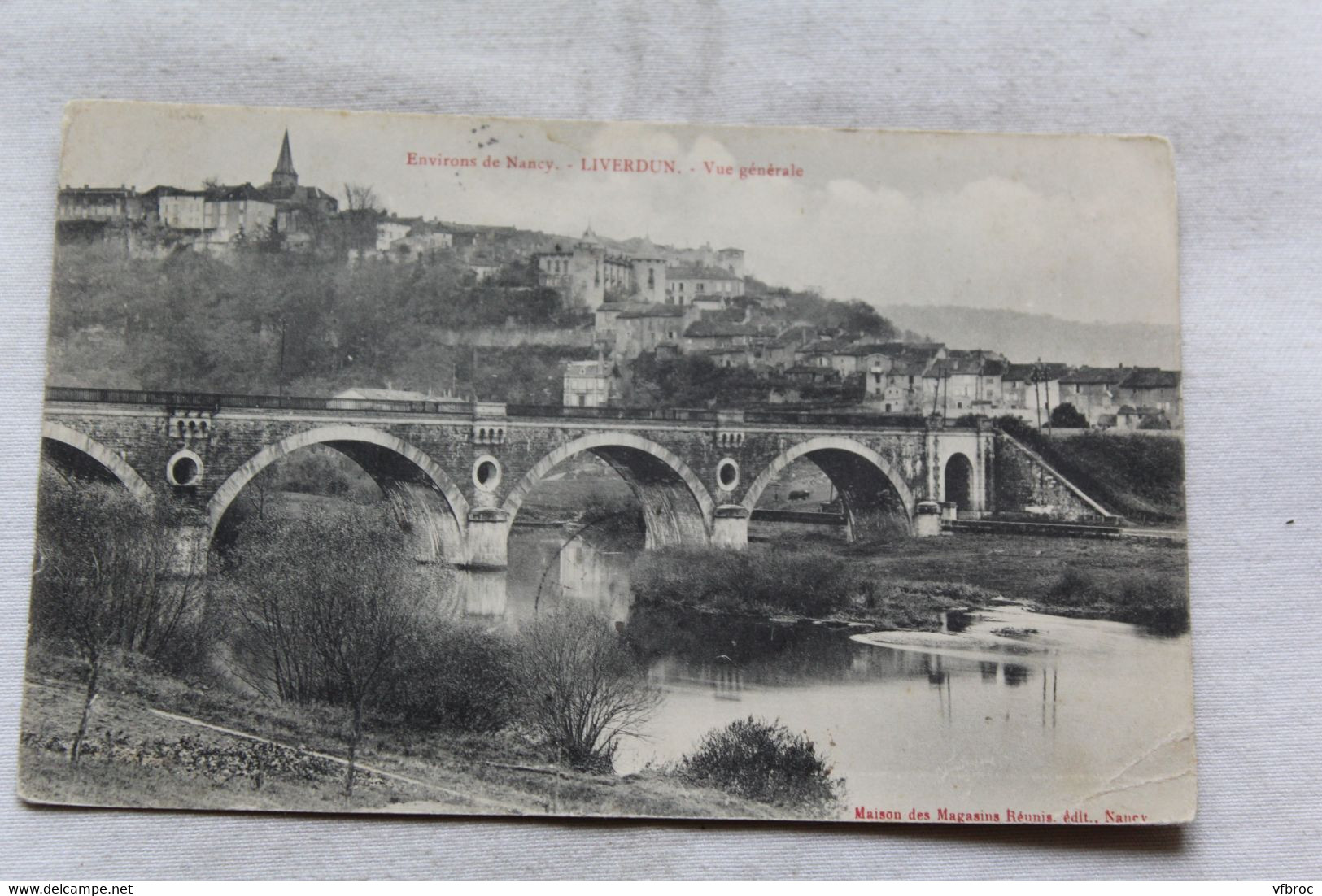 Cpa 1907, Liverdun, vue générale, Meurthe et Moselle 54