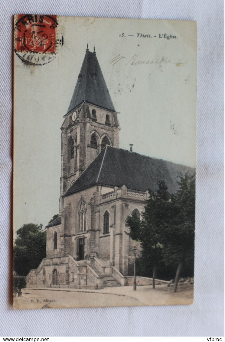 Cpa 1907, Thiais, l'église, Val de Marne 94