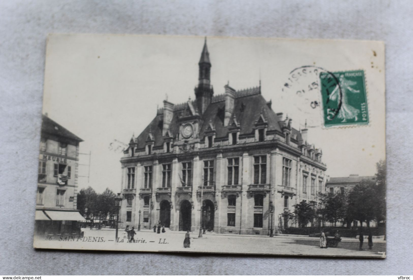 Cpa 1909, Saint Denis, la mairie, Seine saint Denis 93
