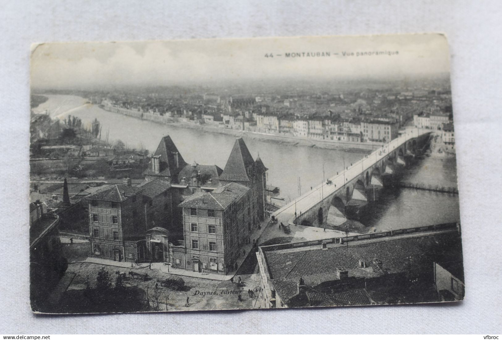 Cpa 1911, Montauban, vue panoramique, Tarn et Garonne 82