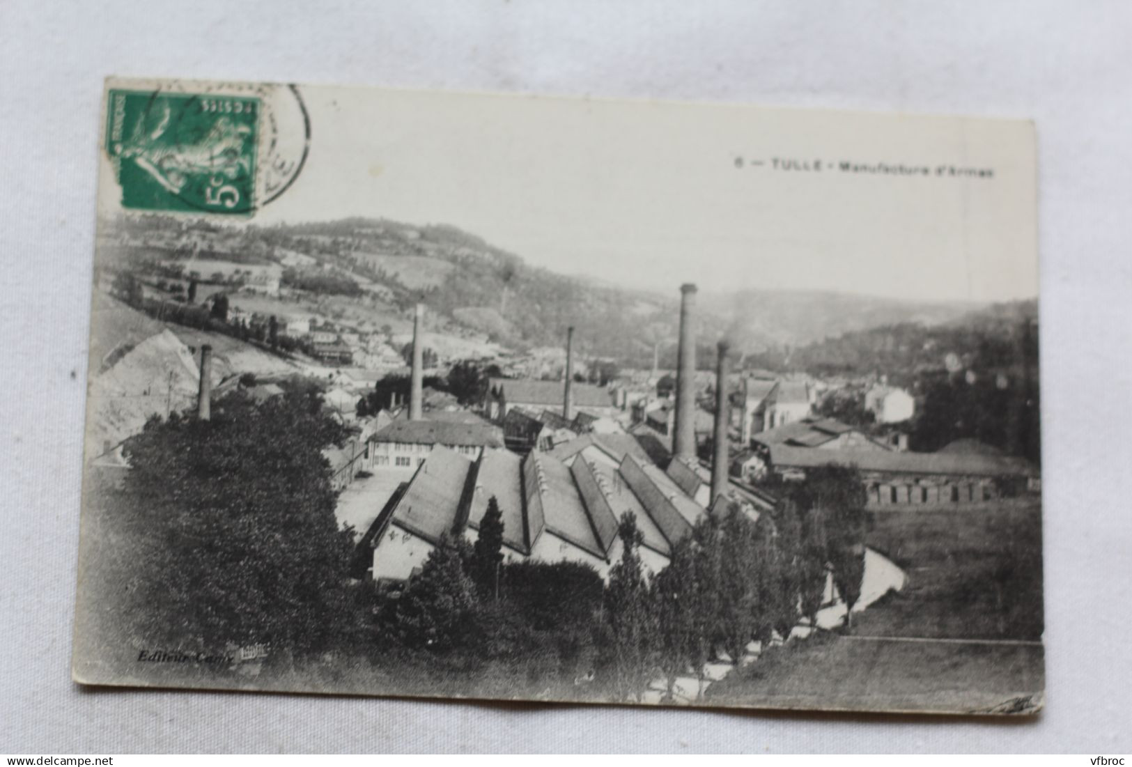 Cpa 1912, Tulle, manufacture d'armes, Corrèze 19