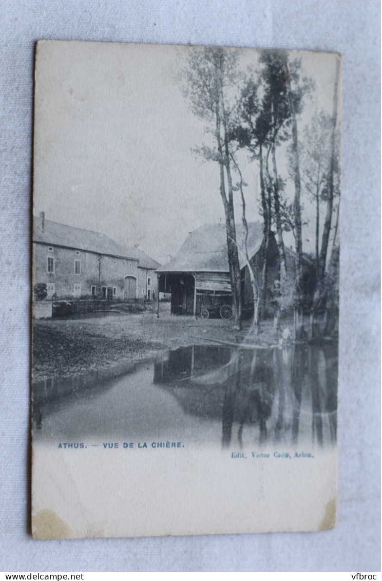 Cpa 1913, Athus, vue de la Chière, Aubange, Belgique