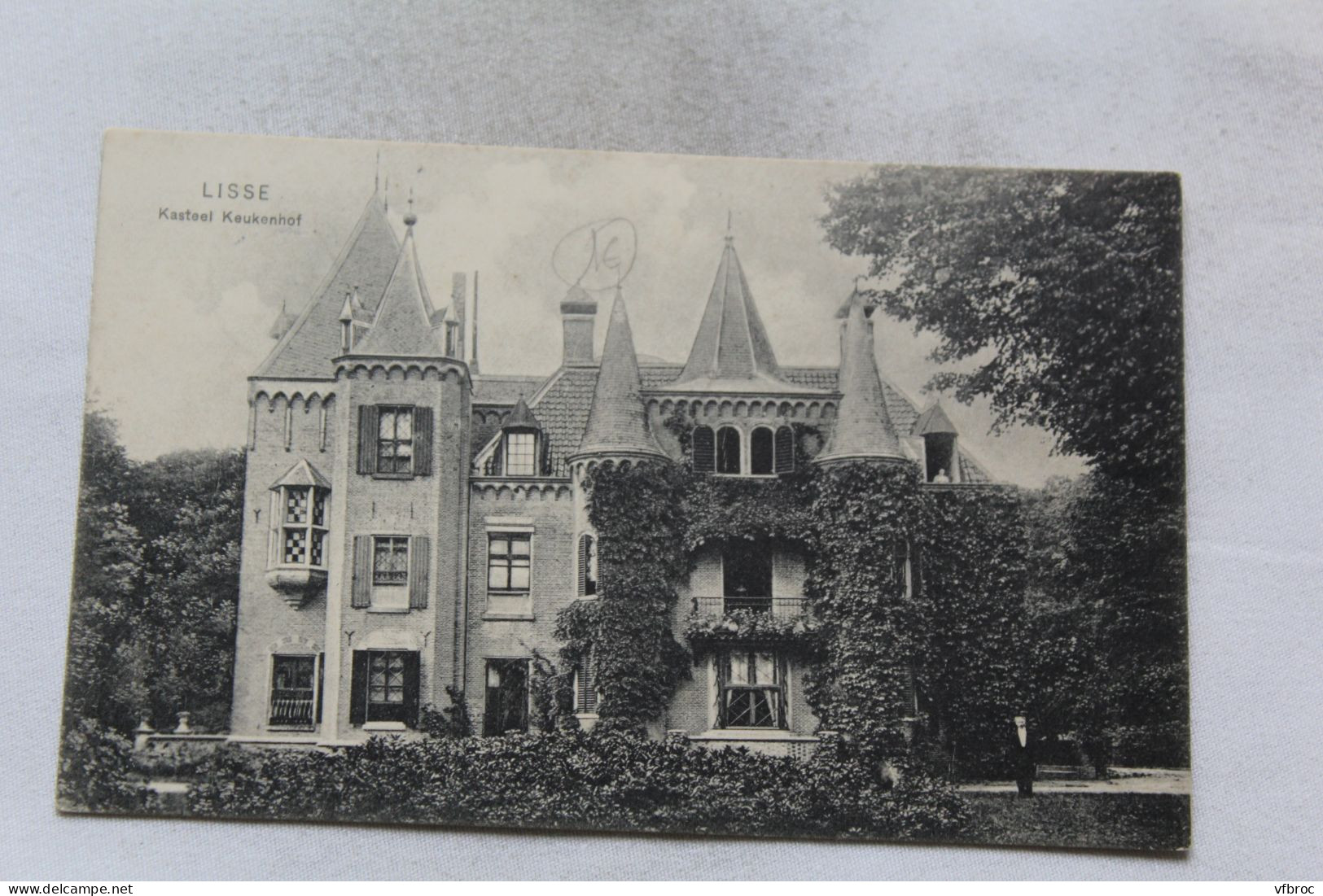 Cpa 1914, Lisse, kasteel Keukenhof, Hollande, Pays Bas