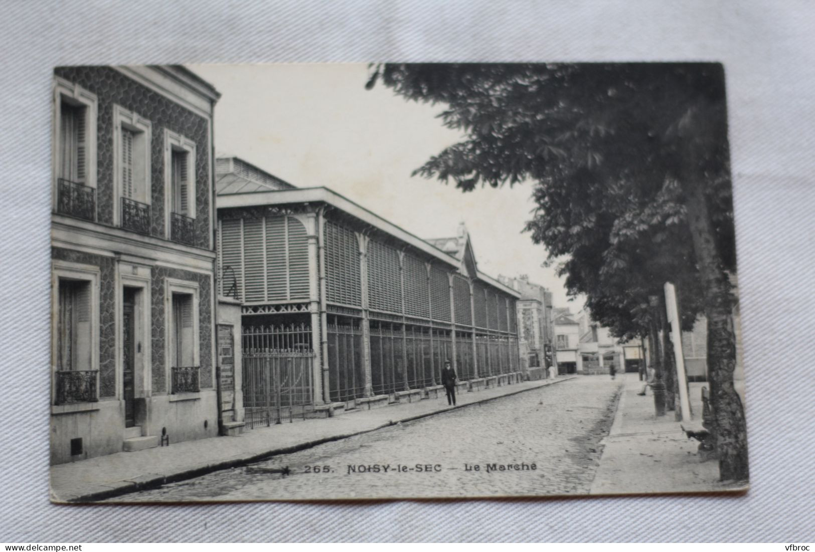 Cpa 1914, Noisy le Sec, le marché, Seine saint Denis 93