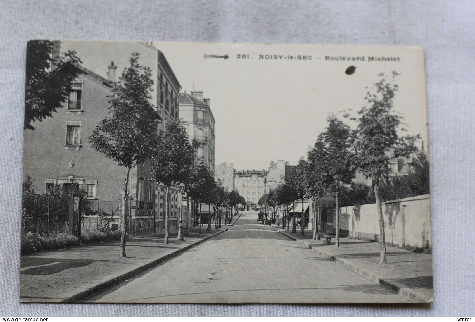 Cpa 1915, Noisy le Sec, boulevard Michelet, Seine saint Denis 93