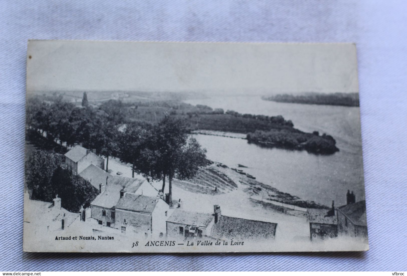 Cpa 1916, Ancenis, la vallée de la Loire, Loire Atlantique 44