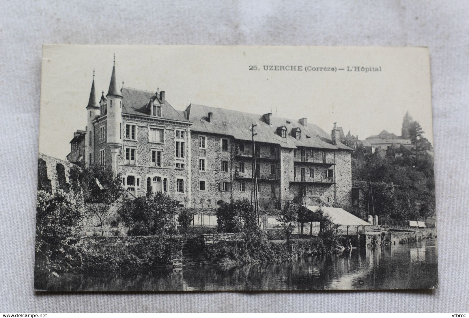 Cpa 1916, Uzerche, l'hôpital, Corrèze 19