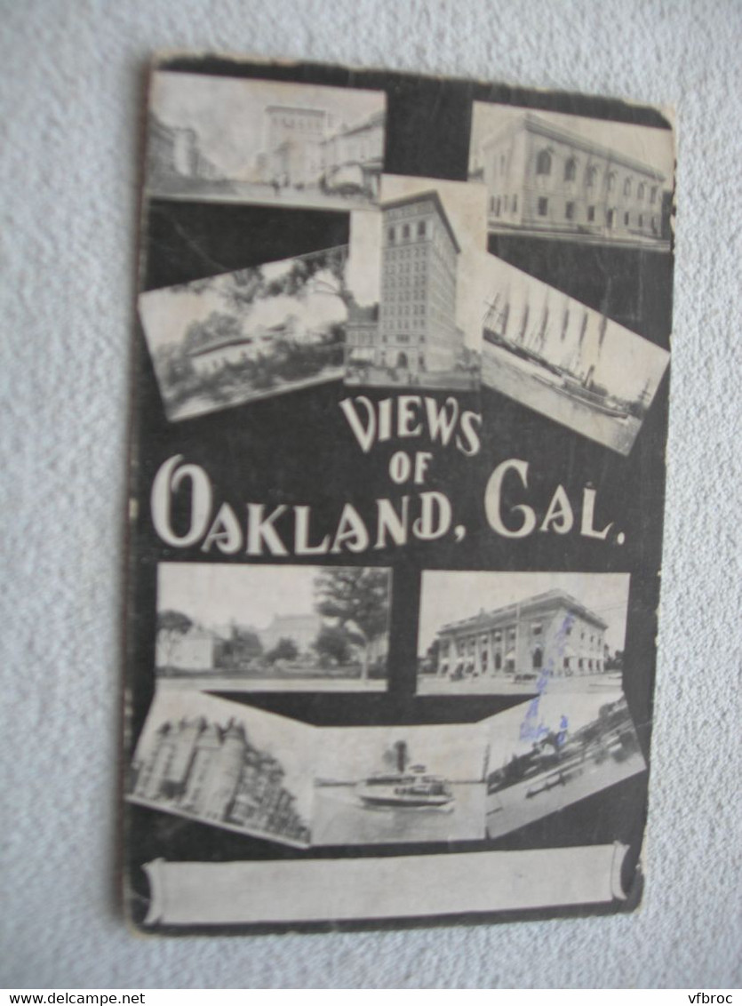 Cpa 1919, USA, Oakland, views of Oakland, Etats Unis