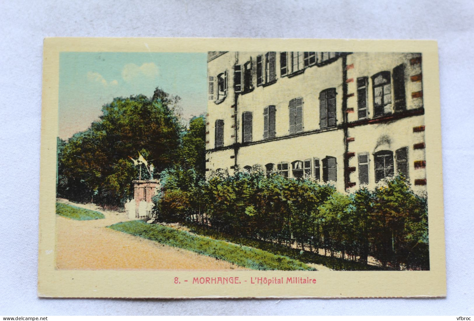 Cpa 1926, Morhange, l'hôpital militaire, Moselle 57