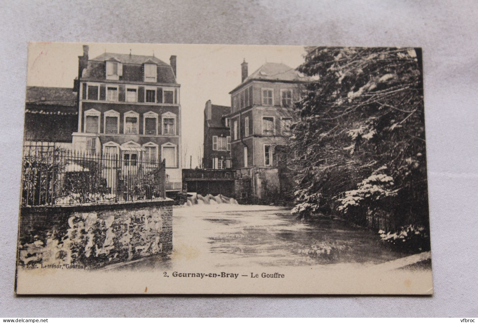 Cpa 1931, Gournay en Bray, le Gouffre, Seine Maritime 76