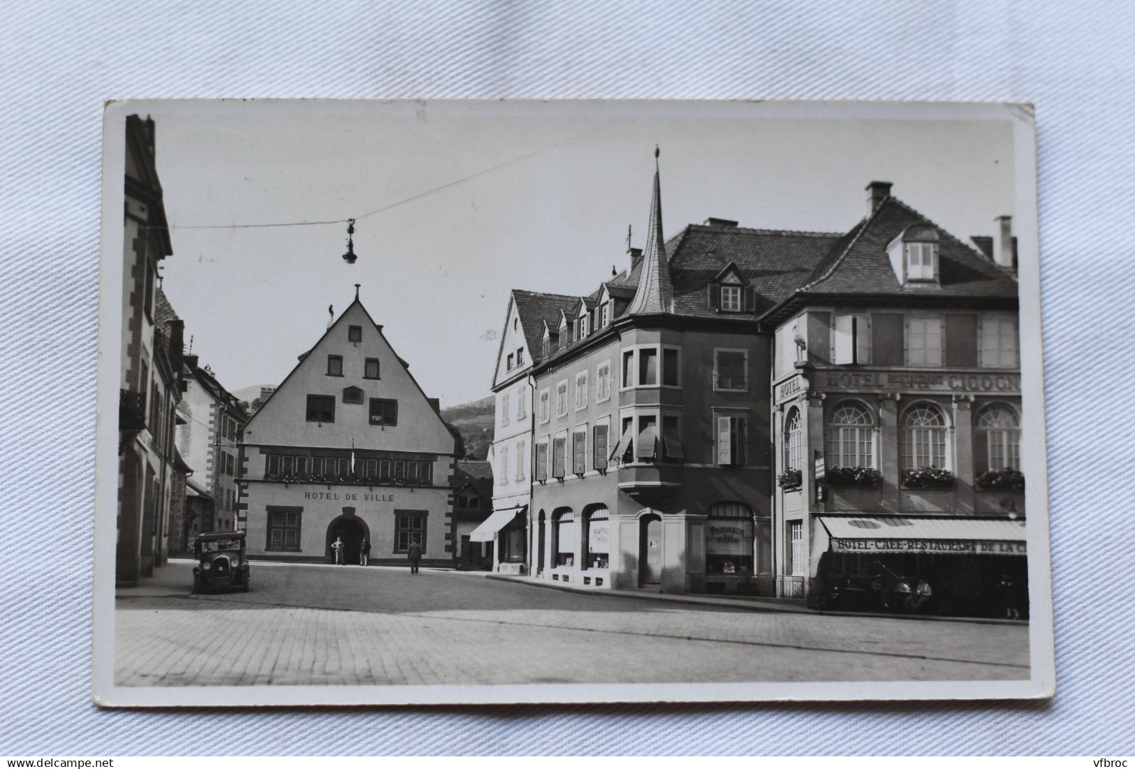 Cpa 1931, Munster, Haut Rhin 68