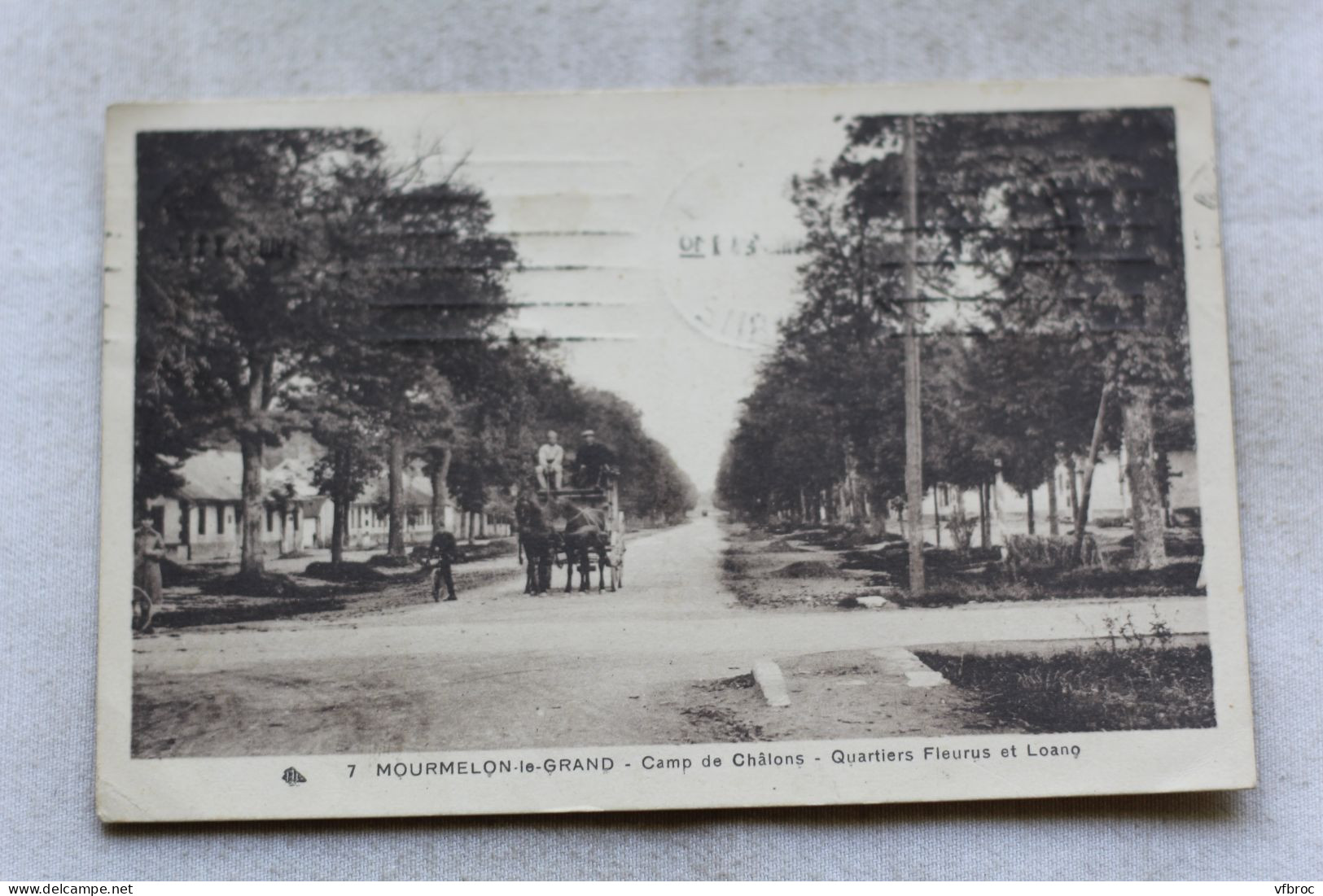 Cpa 1934, Mourmelon le Grand, camp de Châlons , quartiers Fleurus et Loano, Marne 51