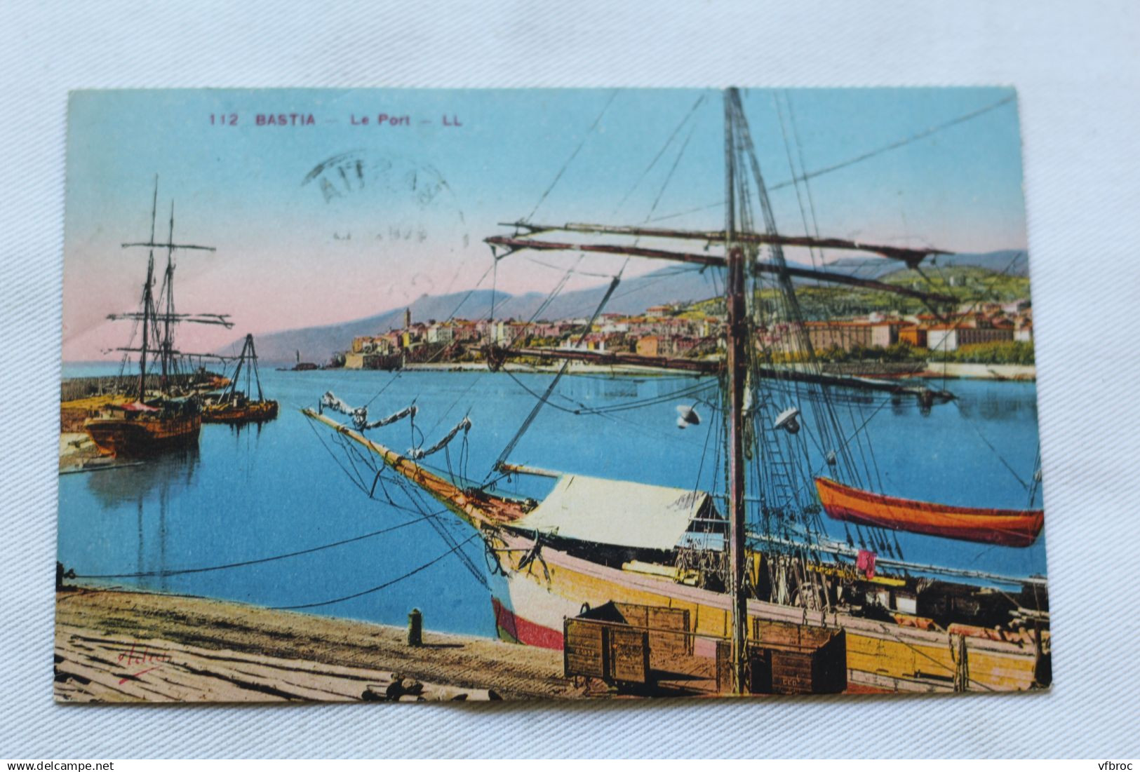 Cpa 1938, Bastia, le port, Corse 20
