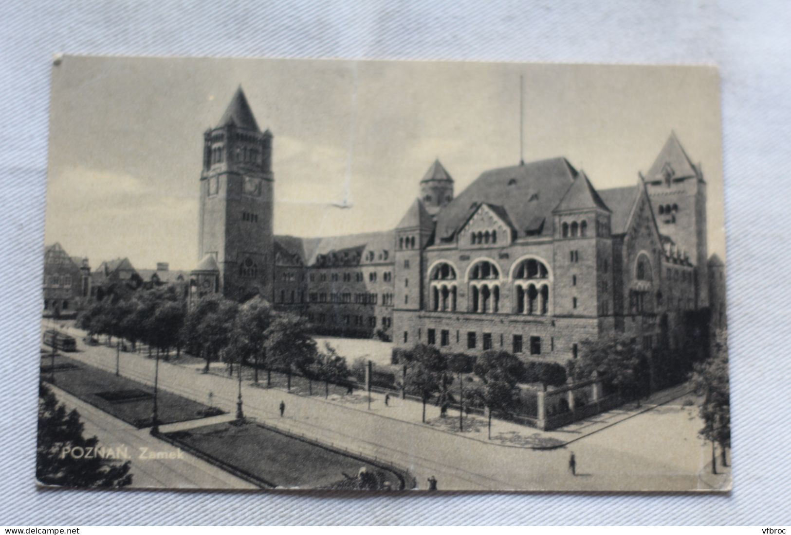 Cpa 1938, Poznan, Zamek, Pologne