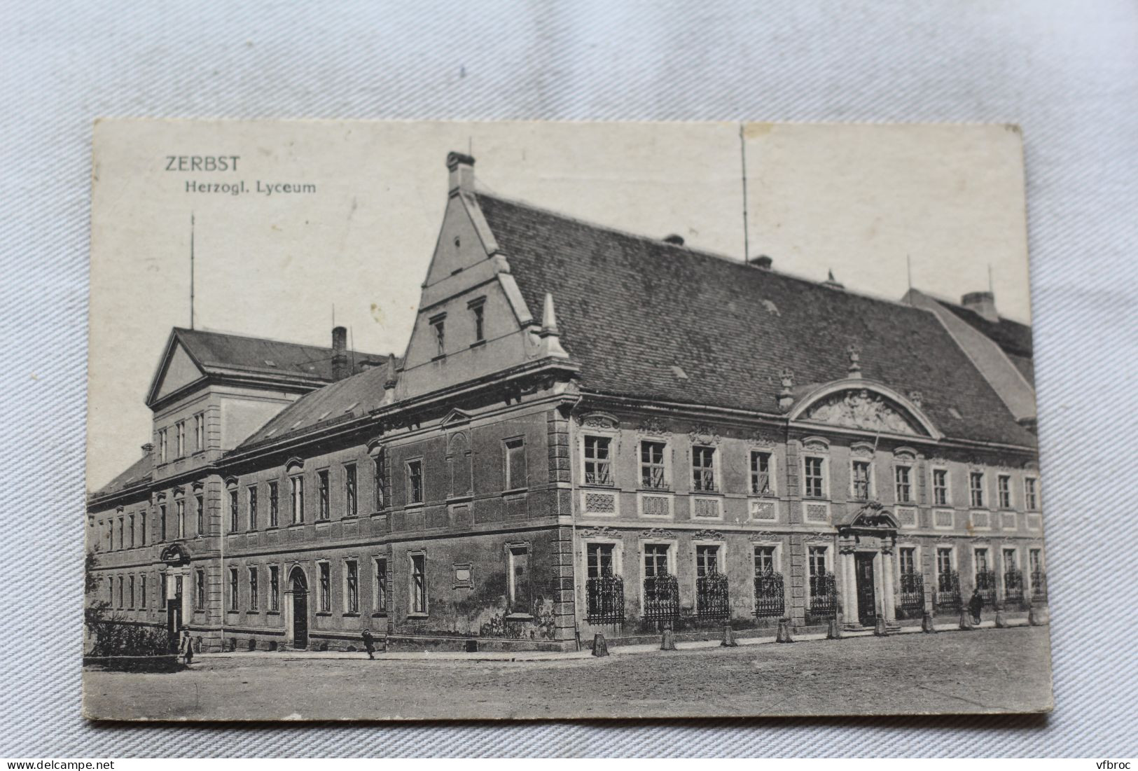 Cpa 1942, Zerbst, Herzogl. lyceum, Allemagne