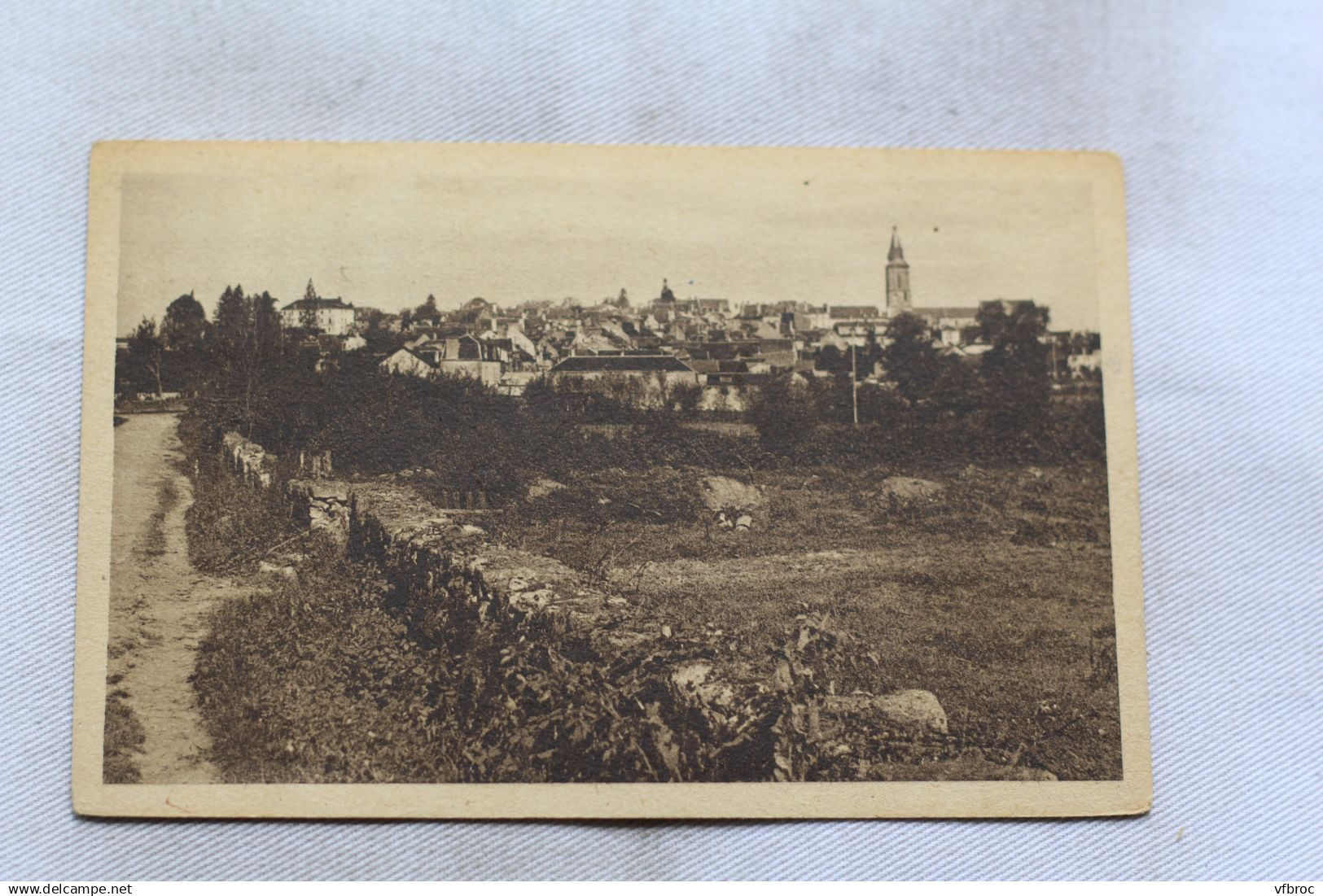 Cpa 1947, La Souterraine, vue générale, Creuse 23