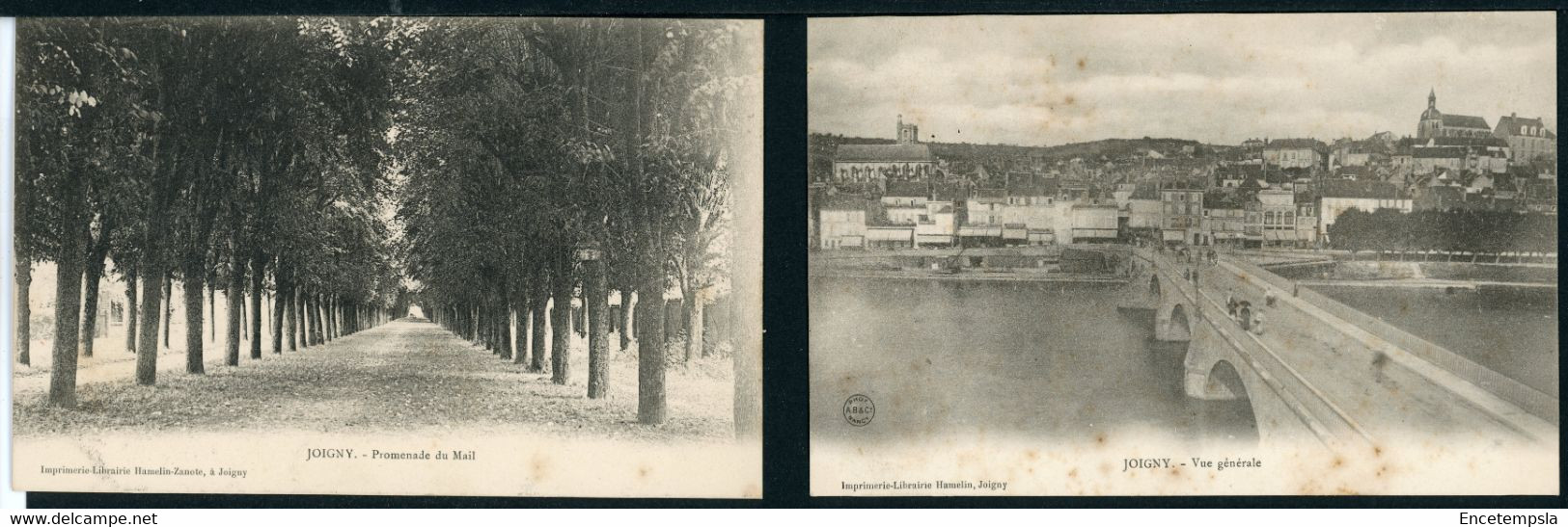 CPA - 2 Cartes Postales - France - Joigny (CP21967)