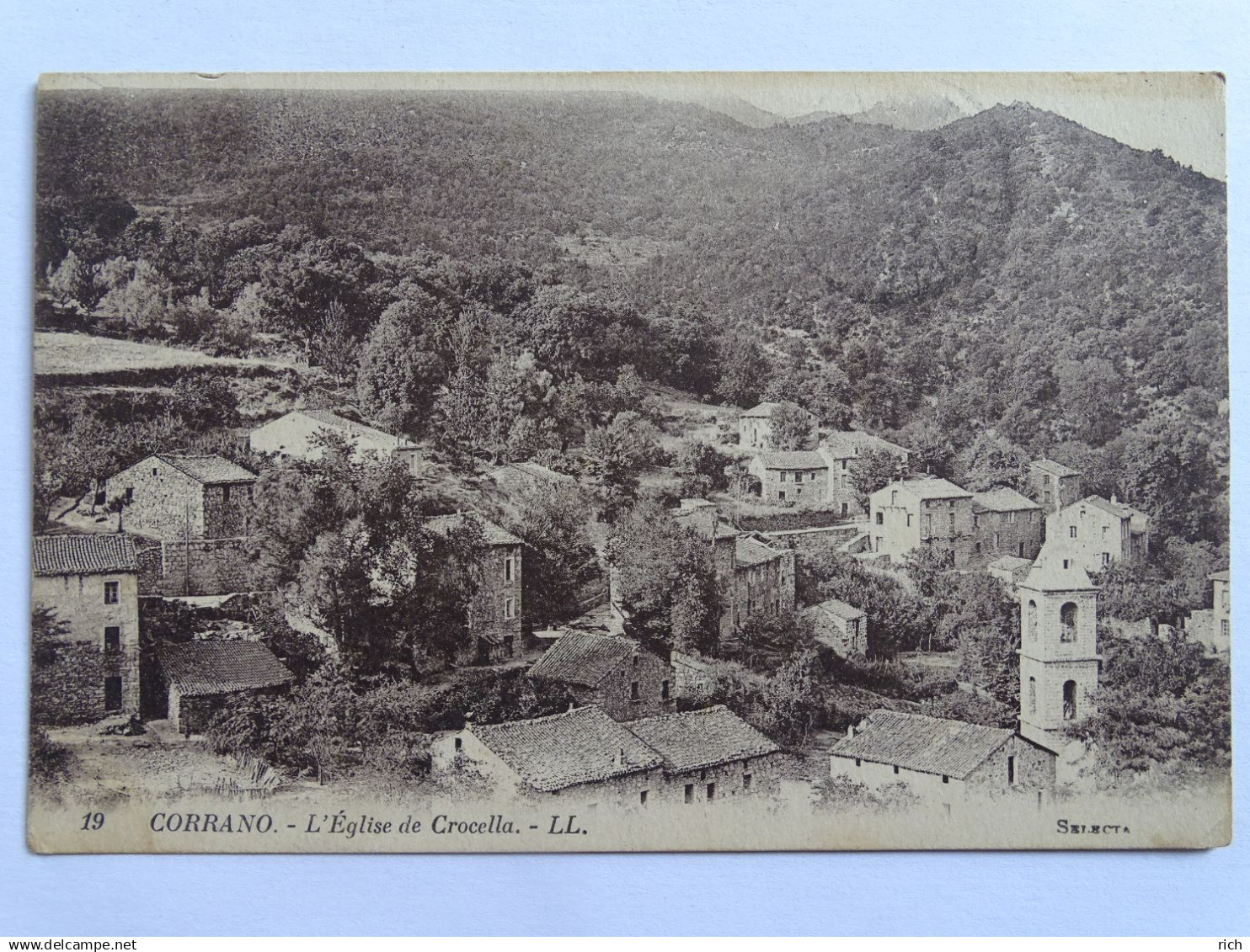 CPA  [20] [2A] Corse du Sud - CORRANO - L'église de Crocella