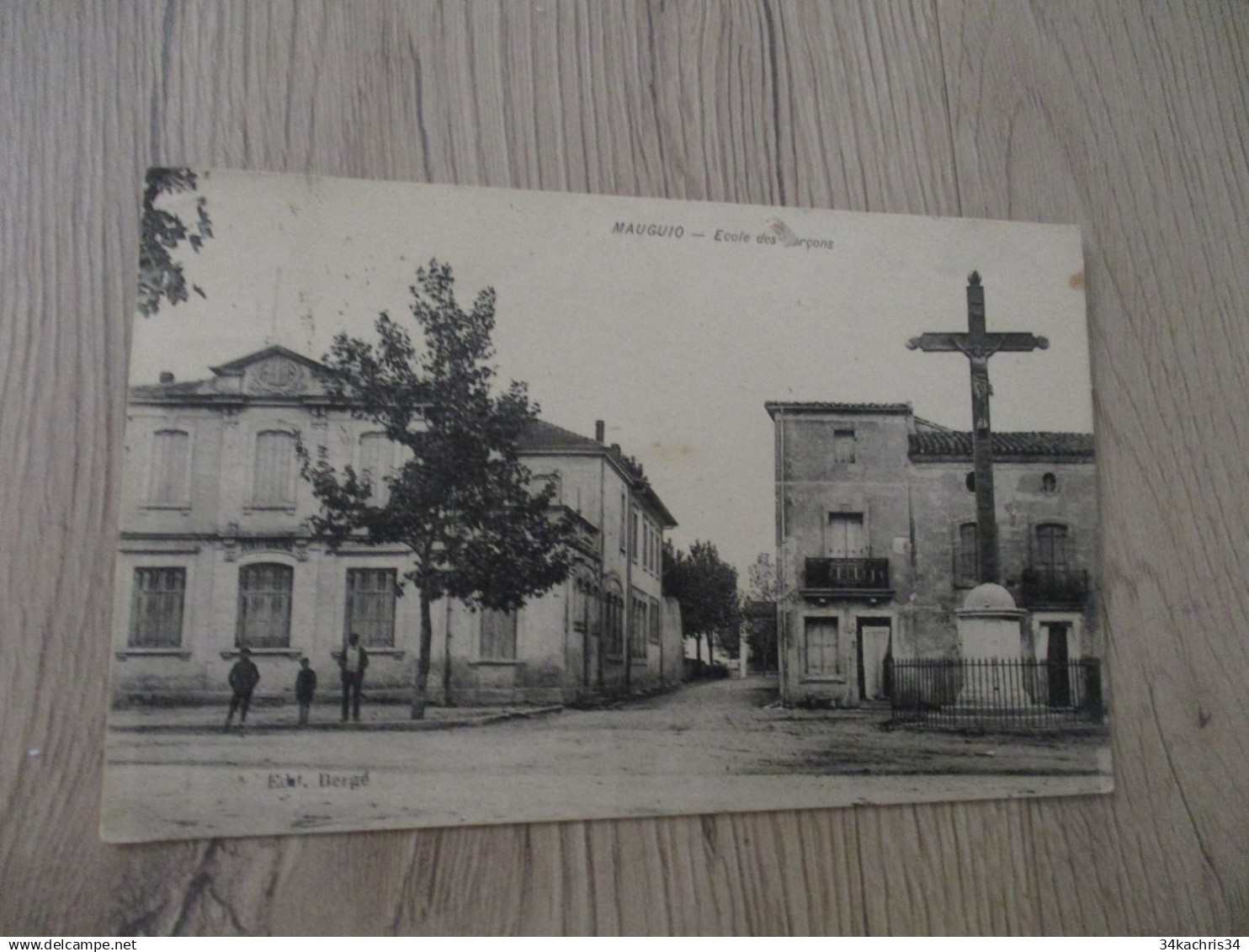 CPA 34 Hérault Mauguio écoles des garçons