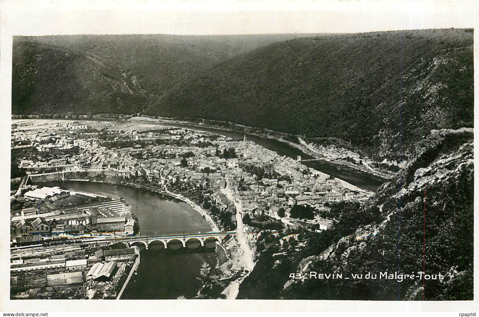 CPA 43 Revin-vu du Malgre-tout