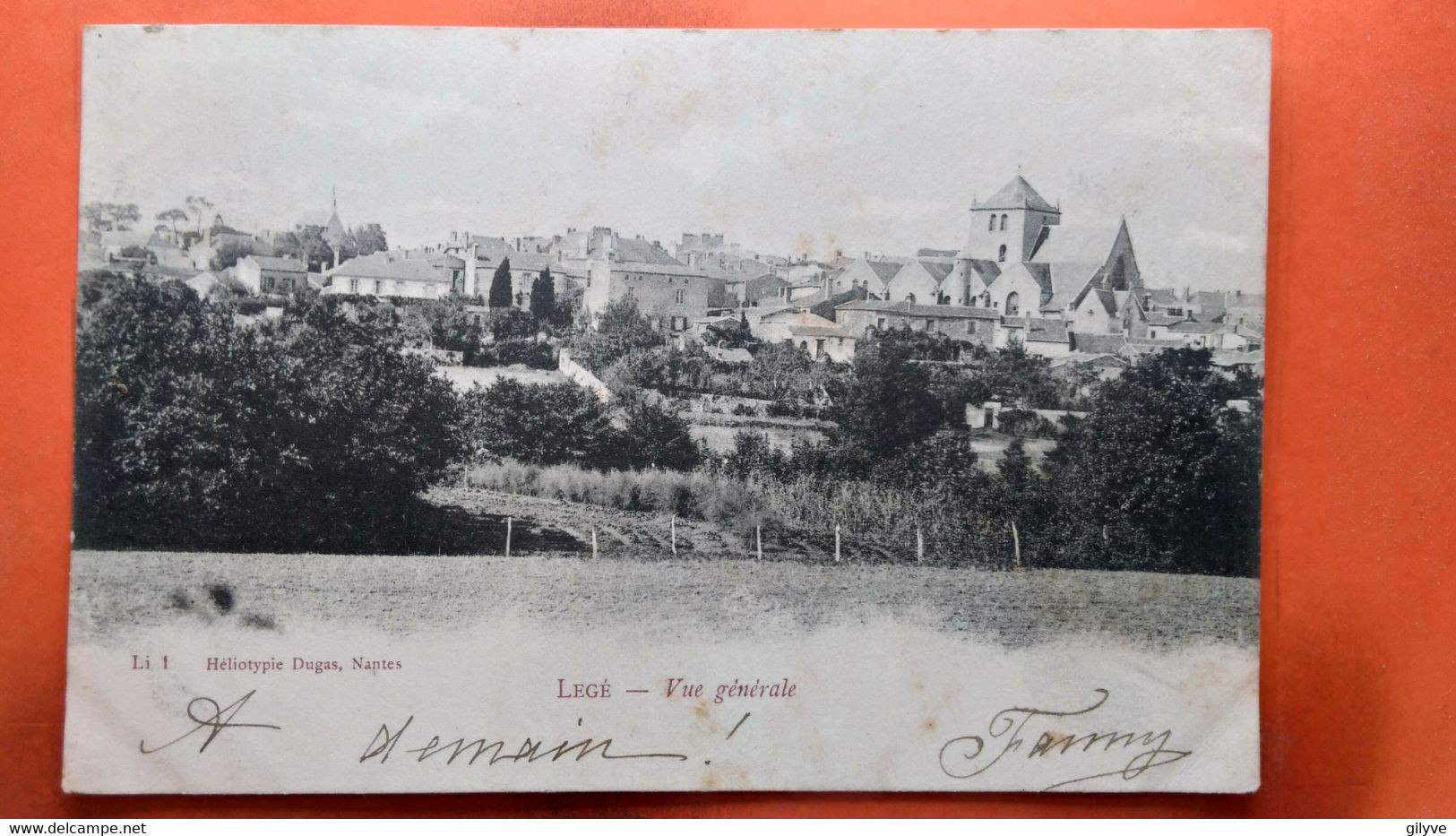 CPA (44) Legé. Vue générale.   (AB.1837)