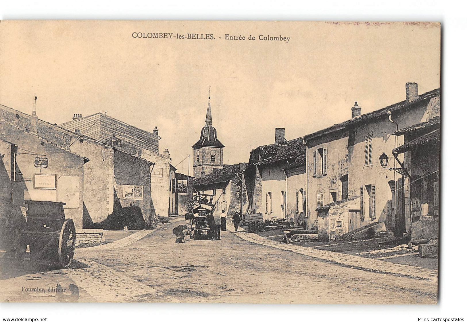 CPA 54 Colombey les Belles entrée de Colombey