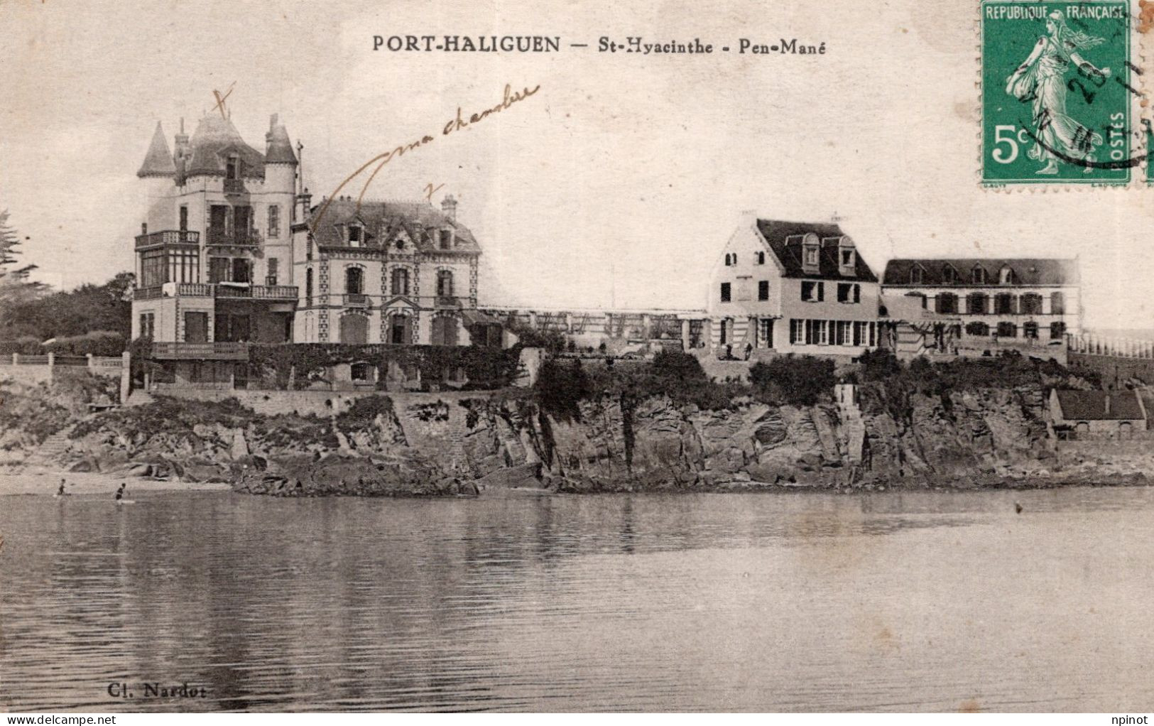 CPA  - 56 - PORT HALIGUEN -  st hyacinthe pen-mané