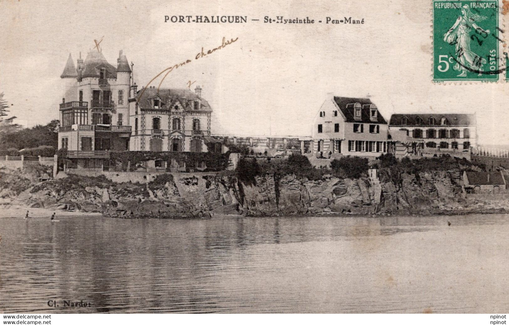 CPA  - 56 - PORT HALIGUEN -  st hyacinthe pen-mané