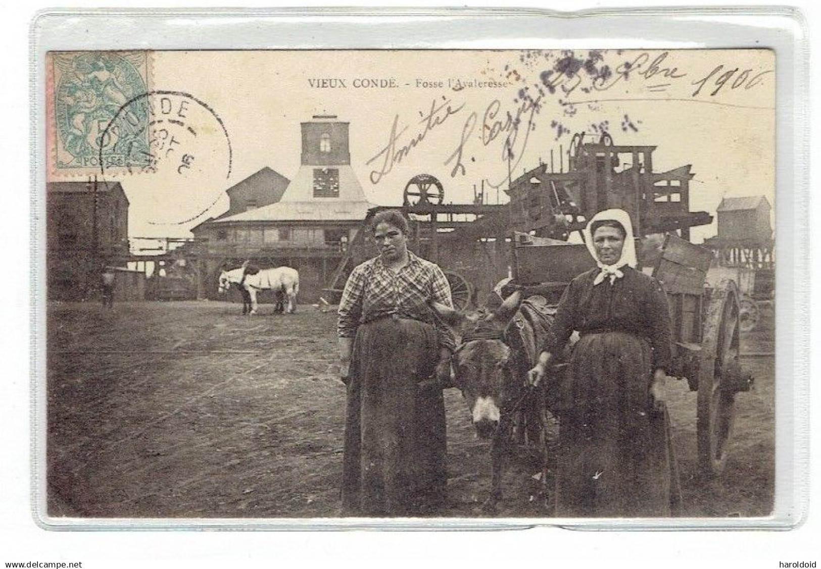 CPA 59 - VIEUX CONDE - FOSSE L'AVALERESSE