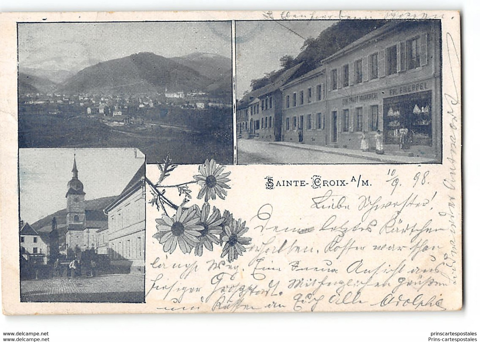 CPA 68 Sainte Croix aux Mines