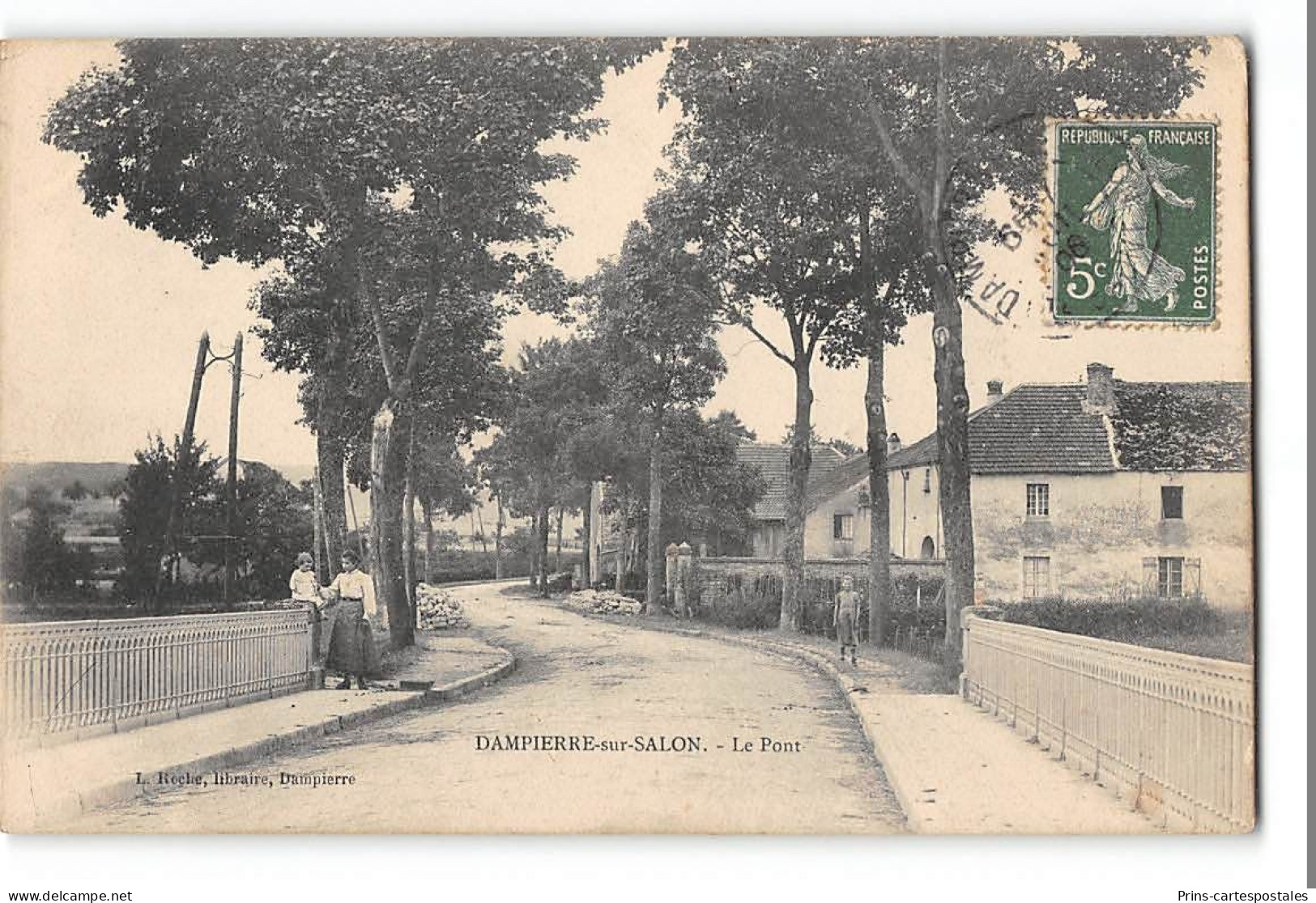 CPA 70 Dampierre sur Salon le pont