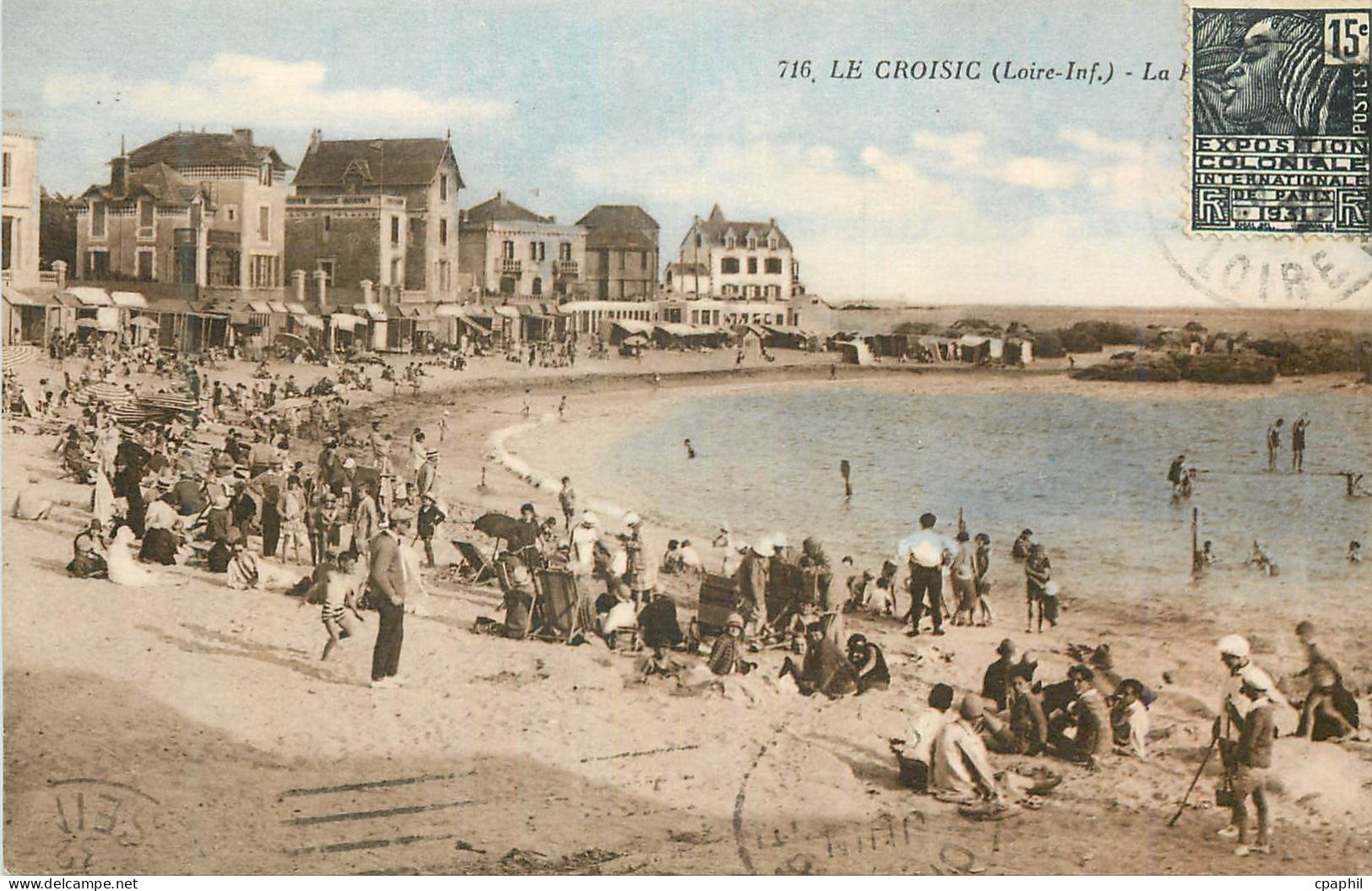 CPA 716 le croisic (loire inf)