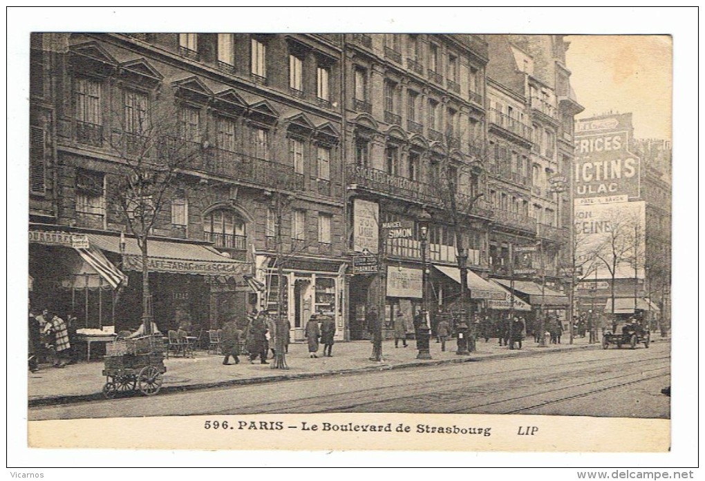 CPA 75 PARIS 10 eme Le boulevard de Strasbourg