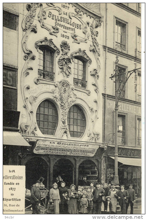 CPA (75 selec) PARIS 20 eme   la bellevilloise 31 rue de menilmontant