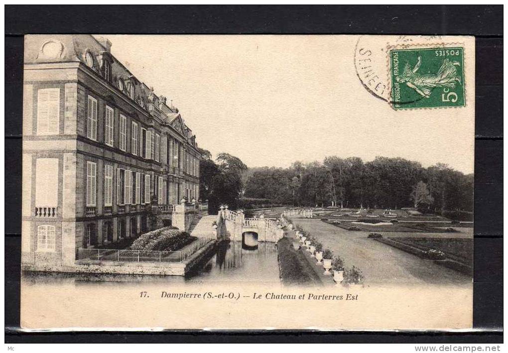 CPA 78 - Dampierre - La Chateau et Parterres Est