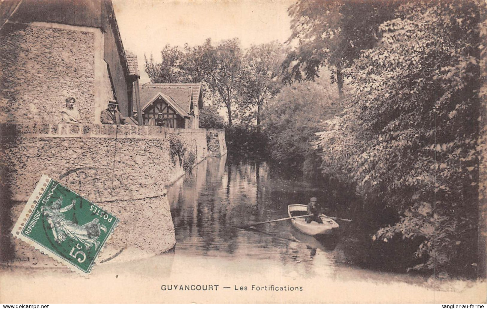 CPA 78 GUYANCOURT / LES FORTIFICATIONS