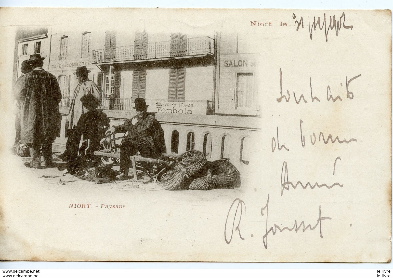 CPA 79 NIORT. PAYSANS 1903 - France - 1903