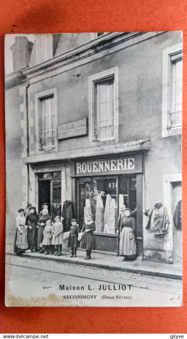 CPA (79) SECONDIGNY.  Maison L.JULLIOT.  ROUENNERIE.   (9A.n°1507)