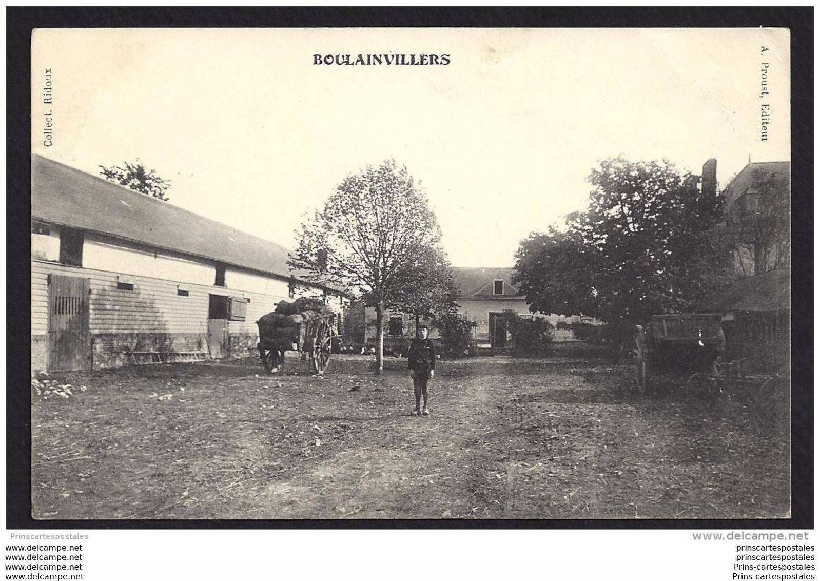 CPA 80 Boulainvillers Hornoy le Bourg une ferme