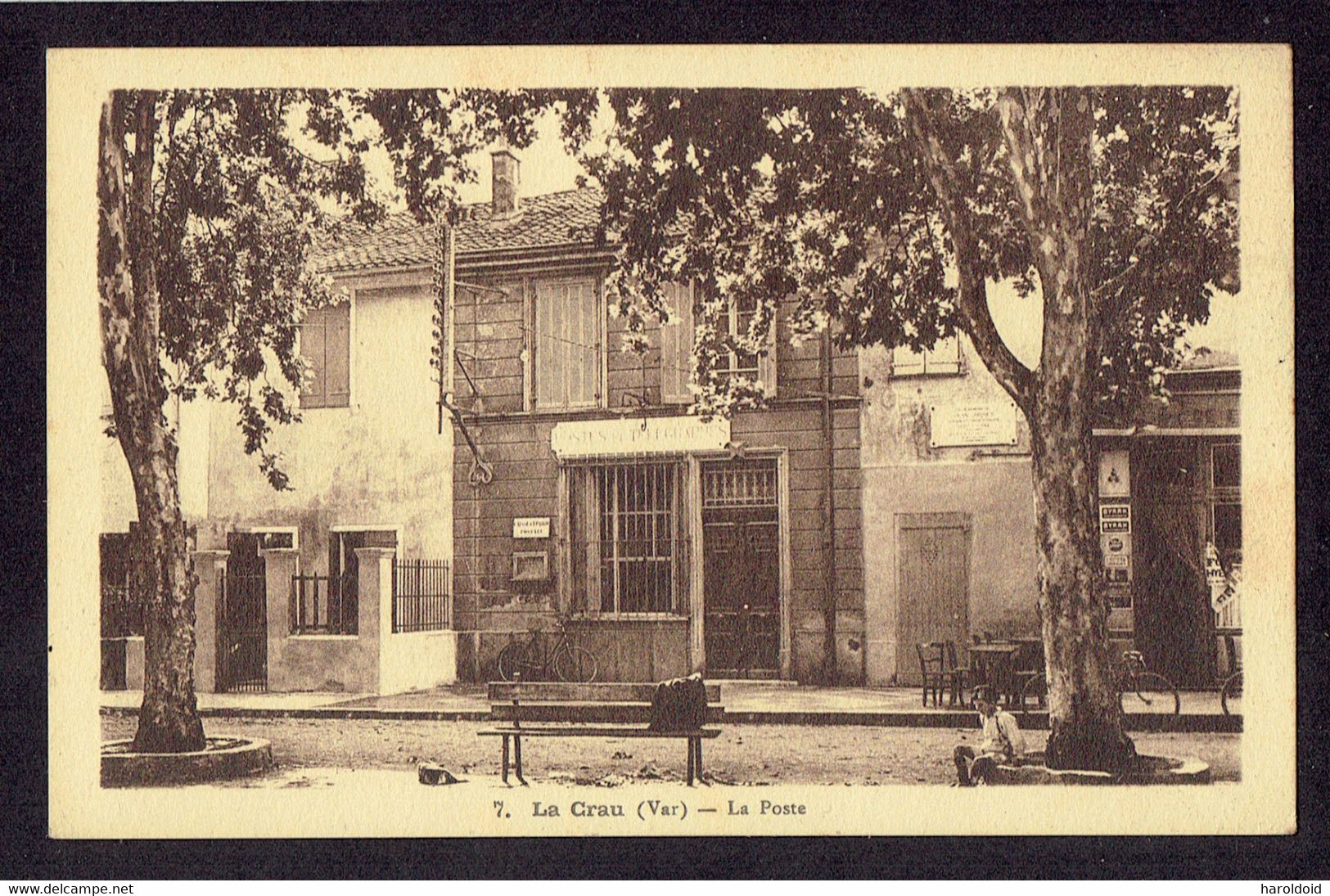 CPA 83 - LA CRAU - LA POSTE
