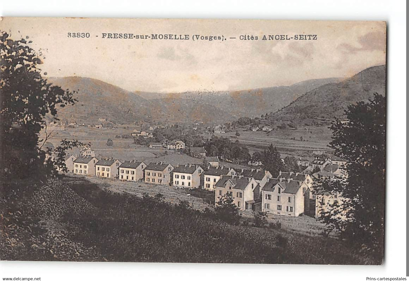 CPA 88 Fresse sur Moselle cités Ancel Seitz