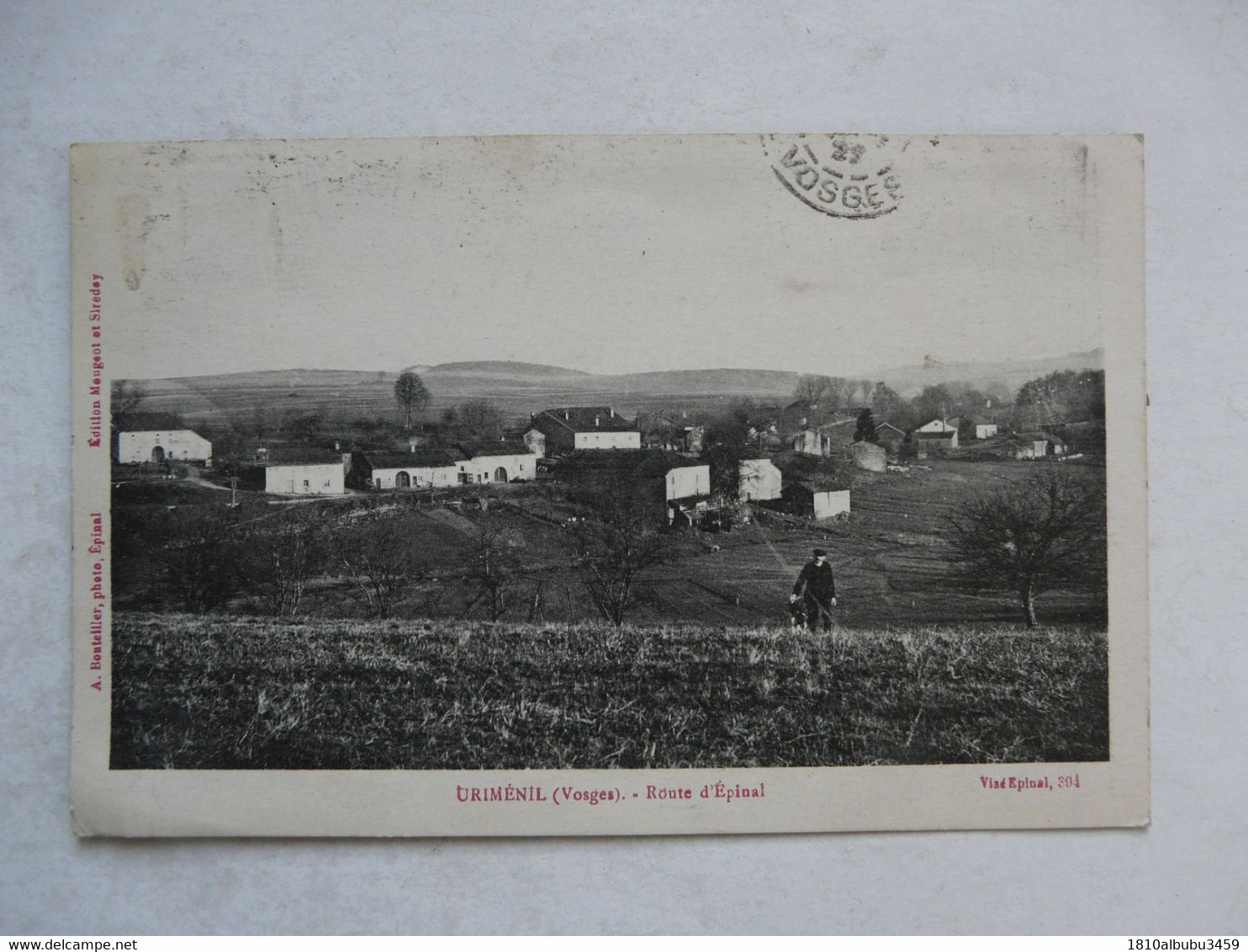 CPA 88 VOSGES - URIMENIL - Route d'Epinal